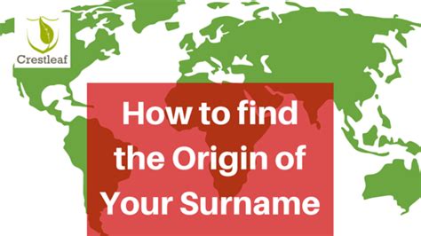 find nationality by last name.